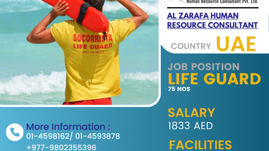 Life Guard demand in UAE - 75 Nos